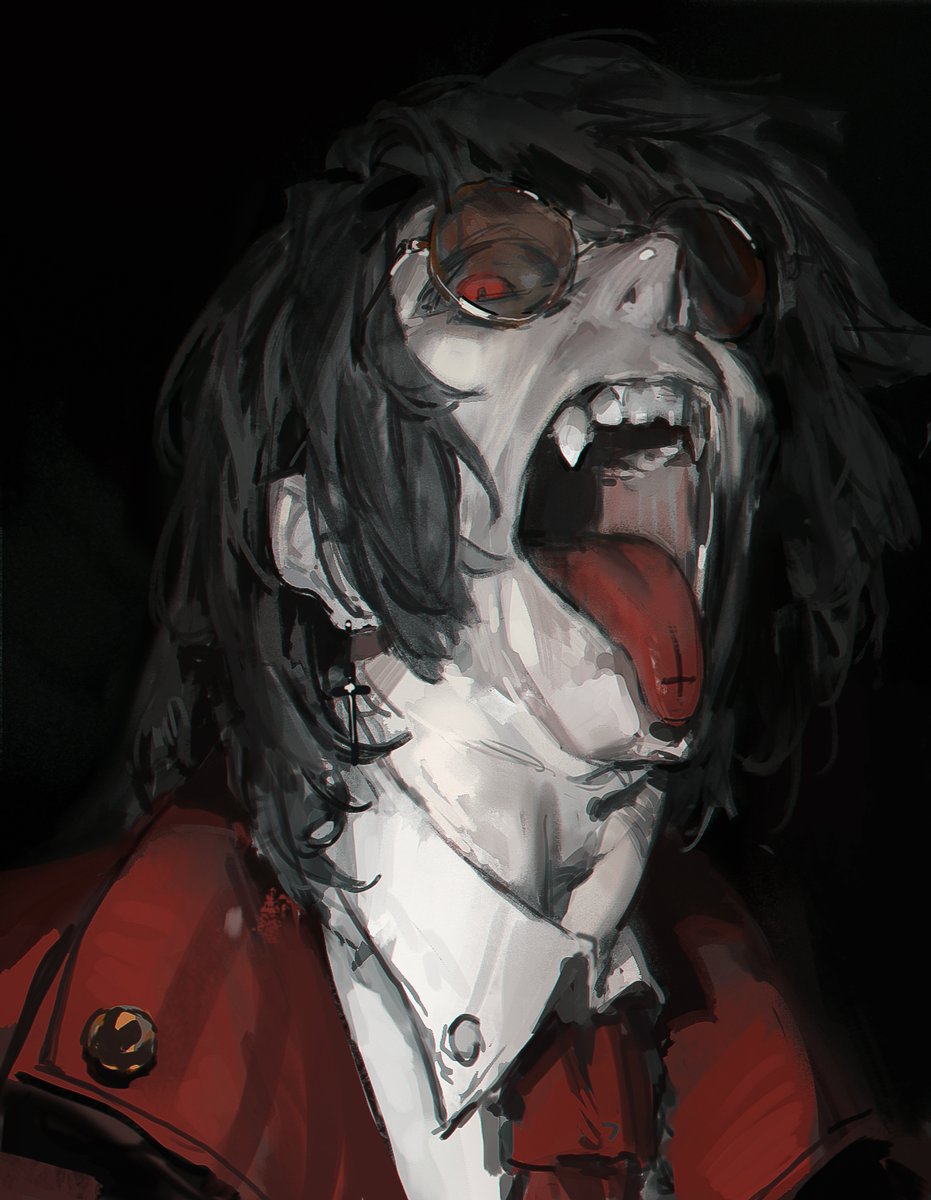 solisolsoli's tweet image. Alucard by Dino_illus