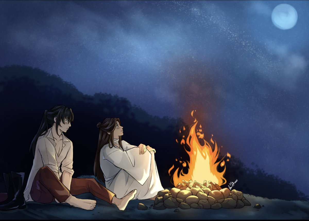 cloudn_cloud's tweet image. Comission pra gata @Lyanna_6991
#hualian #tgfc