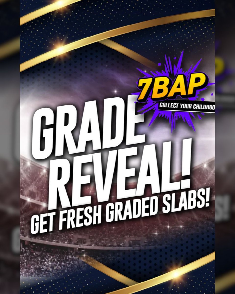 7BucksAPop's tweet photo. GRADE REVEAL SHOW! 🥂🍾
Fresh grading submissions revealed LIVE, slabs auctioned on the spot, plus blind bags and Uncirculated heat mixed in! Got requests? We’ve got you covered.
Join Now: https://t.co/6g5suPv08f
#7BAP #eBayLive #eBay #CGCComics #Comics #GradedComics https://t.co/nqipo6zMjO