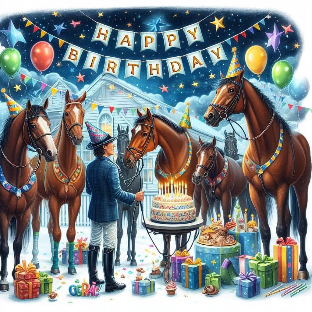Thank you Lord for the blessing of the #Horse!   May we never forget You are the Creator and You have given us the privilege of working with such a wonderful part of your creation. To all of the amazing Equine athletes in the Northern Hemisphere, Happy Birthday!