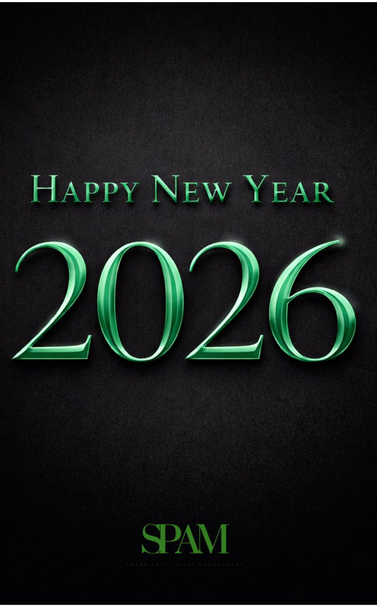 spam_ind's tweet photo. 2026!
A year for clarity, consistency, and compounding.
Happy New Year to all✨ https://t.co/HNOMLADFB8