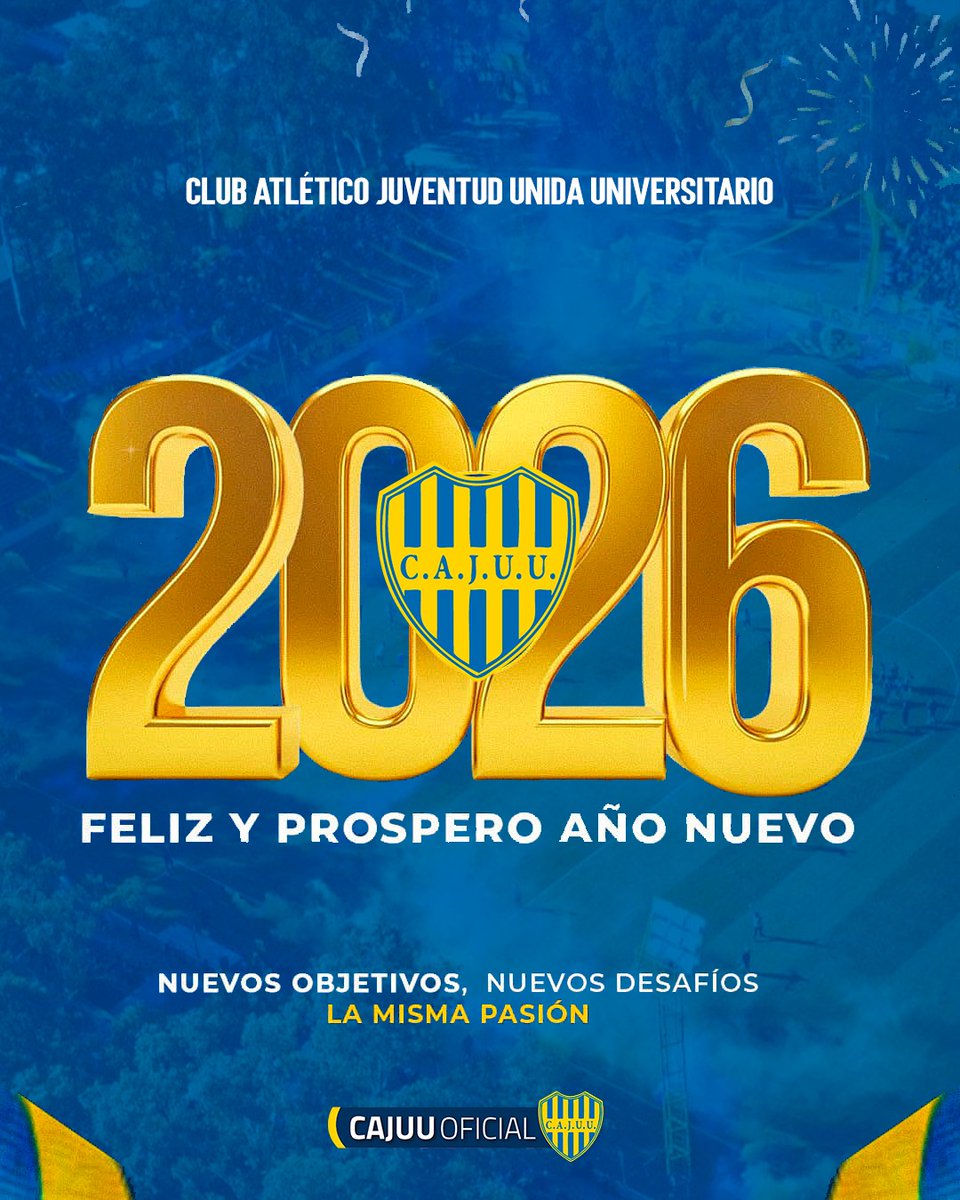 Feliz año auriazules 🥂🎉