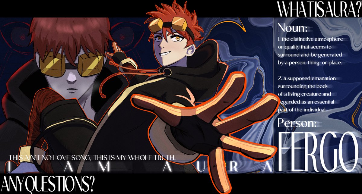 the definition of aura.

gift for <a href="/Fergo_Art/">🔺𝑭𝑬𝑹𝑮𝑶 KAISEN🔻</a>