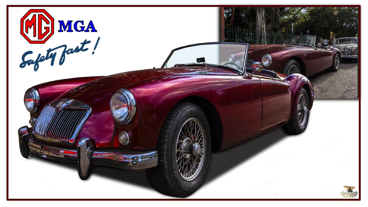 AlejandroSautie's tweet photo. MG MGA (1955–1962): a British classic blending elegance and design.  
Automotive photography, illustration, and typography to craft visual stories with character.  

MG_MGA #ClassicCars #AutomotivePhotography #PurposefulDesign #VisualStorytelling https://t.co/MmYUP3rl5p