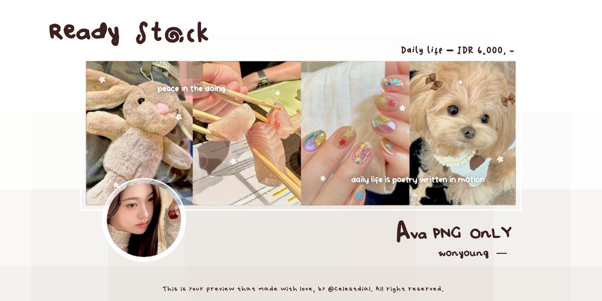 celestdial's tweet image. Help repost? Thank you, Love. 

Wonyoung Layout collection freshly released with 2 designs, available to retext ( free ). Hit my direct message to grab yours! ♥︎ 

#zonauang