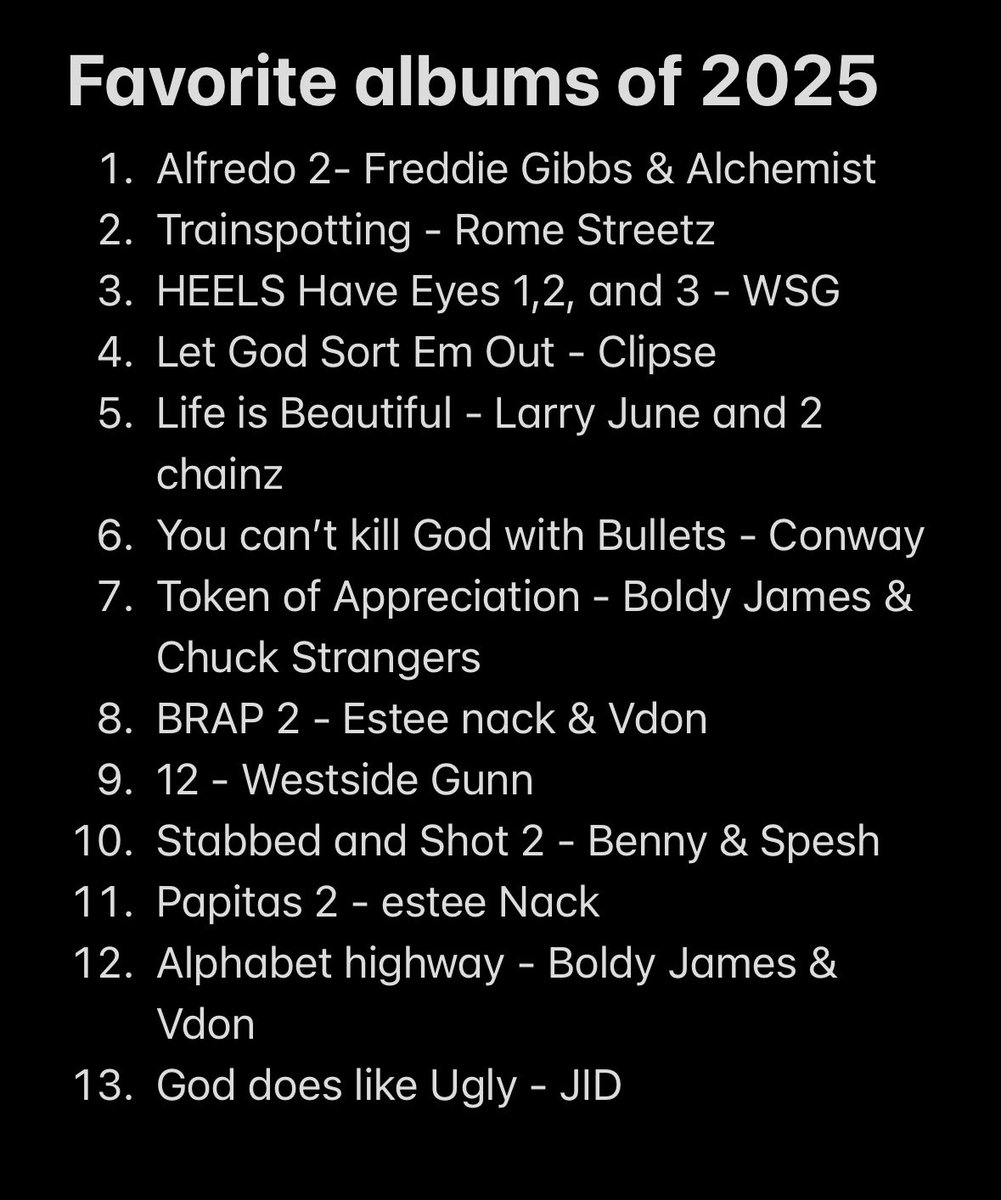 Alfredo 2 took the cake in 2025