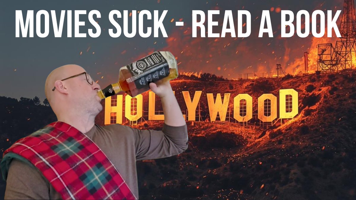 You're not imagining things - movies and TV have sucked for a long time. In my latest AuthorTube video, I go off on a rant and offer a great (and shamelessly self-serving) solution - read a good book! Check it out at youtu.be/DGTWAs319bk .