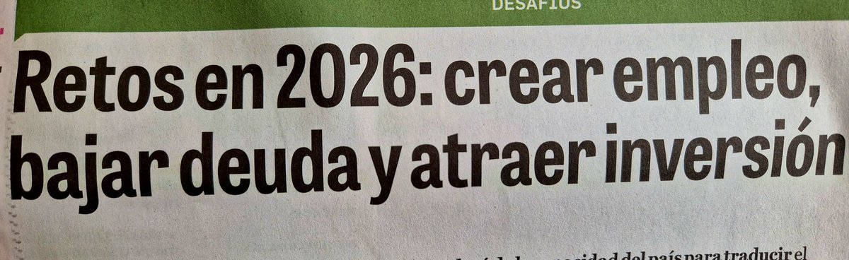 Los empleos no se "crean" a menos que seas gobierno y aumentes la planilla. Los empleos vienen cuando hay una disciplina fiscal- que contribuye a incrementar ingresos y por ende bajar la deuda/país y una sólida seguridad juridica y condiciones que atraigan la inversión.