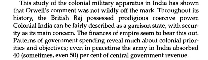 ajpirzada's tweet photo. Colonial India as a 'garrison state' where army 'absorbed 40 percent of central government revenue' and cantonments existed 'as visible evidence of colonial power.' Perhaps most fascinating is what is said in book's description, 'Indian Army conquered India for the British, ...' https://t.co/7yqh2zPDIP