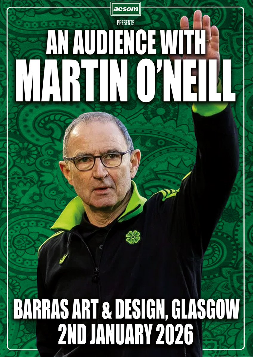 PaulJohnDykes's tweet image. ⚠️ IMPORTANT ANNOUNCEMENT ⚠️

MARTIN O’NEILL EVENT CANCELLED

I am sorry to report that our evening with Martin O’Neill at BAaD tomorrow night has been cancelled due to unforeseen circumstances beyond our control.

All ticket holders will receive a full refund automatically…