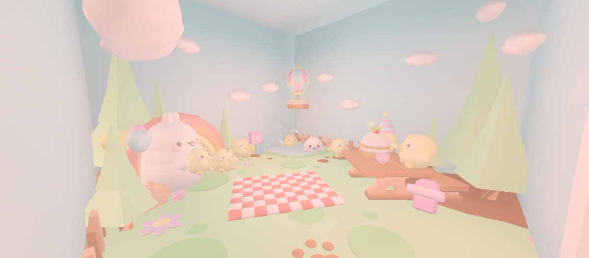 ammar31138's tweet photo. TRADING MOLANG CUTECORE GLITCH HOUSE COST 45K+ BUCKS 3K+ FURNITURE LOOKING FOR GOOD OFFER!!! https://t.co/2NGBXCX6DS