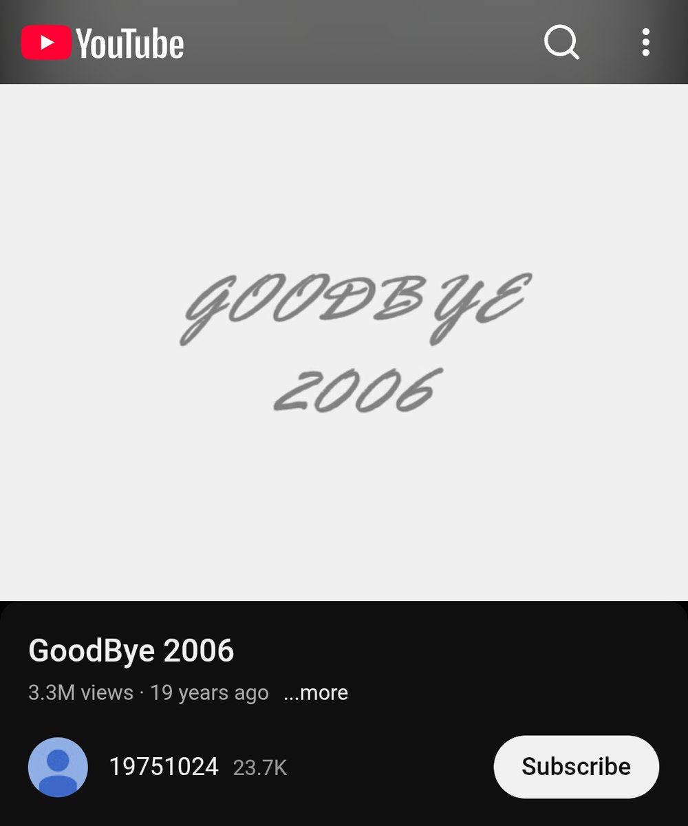 i love whatever's wrong with youtube algo