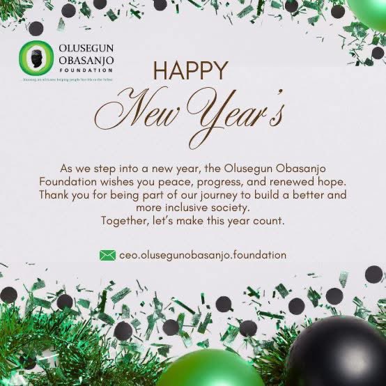 Olusegun Obasanjo Foundation tweet media