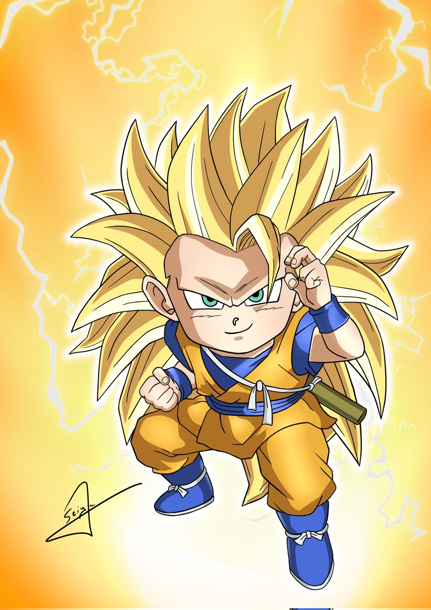 ¡Primer dibujo del 2026! Continuando con las transformaciones del Son Goku mini de Dragon Ball Daima, ahora es el turno del Super Saiyan 3. Espero que os guste el resultado.

#songoku #goku #孫悟空 #ドラゴンボールdaima #dragonballdaima