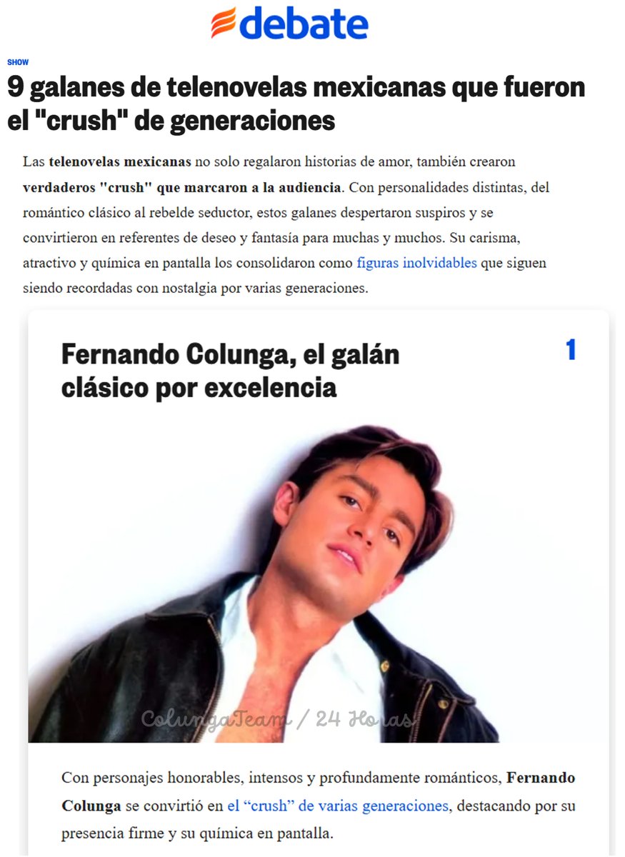 #FernandoColunga sigue siendo el favorito #SiemprePresente #ColungaTeam