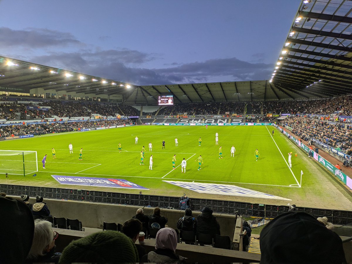 Kev Johns on the mic, the Cranberries and Springsteen blasting on the speakers, a Jay Fulton screamer. What more could you want on a New Year's Day <a href="/SwansOfficial/">Swansea City AFC</a>