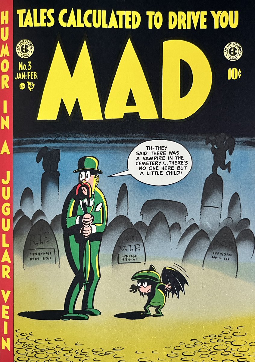 MAD #3 cover by Harvey Kurtzman