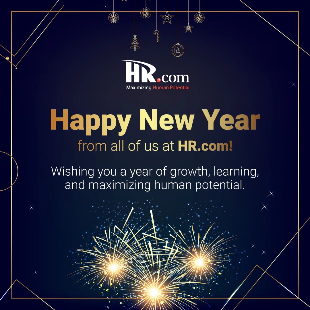 HRdotcom's tweet image. The HR.com family wishes you a wonderful New Year filled with success, balance, and joy.
Here’s to the leaders who care, the teams who collaborate, and the workplaces that inspire.
2026 — let’s make it meaningful!
#HappyNewYear #HRCommunity #HRLeaders
