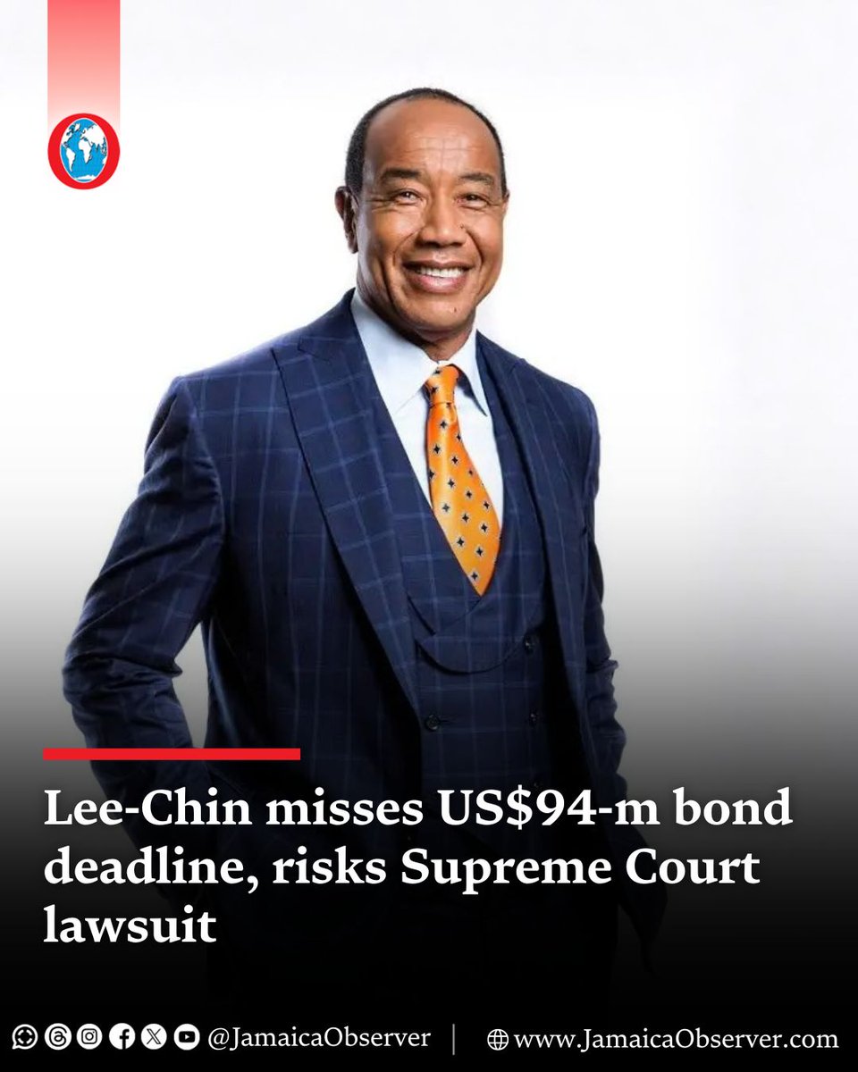 Companies associated with Jamaican-Canadian billionaire Michael Lee-Chin have formally missed a critical US$94.1-million bond payment, breaching a last-chance ultimatum issued by creditors and risking the enforced sale of his stake in NCB Financial Group.
jamaicaobserver.com/2026/01/01/lee…