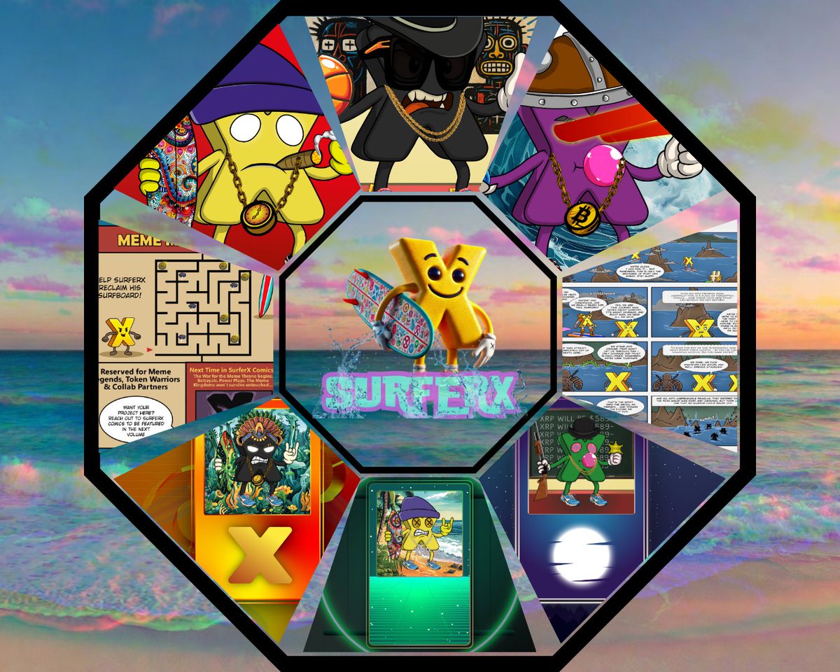 SurferXHubXRPL's tweet photo. ๐ Meet SurferX โ a memecoin-driven XRPL NFT universe built around expressive art, premium holographic collectibles, and fully readable comics.
๐จ Unique characters
โจ Ultra-rare holographic art
๐ Full comic pages โ not fragments
Built for collectors who value creativity and clarity.
๐ Explore utility & roadmap:
https://t.co/8uNKnGLczm
๐ Mint Now: https://t.co/SraHi9m89q
Hashtags (3โ5 max)
#XRPL #XRPLNFT #NFTArt #Web3Art #DigitalCollectibles