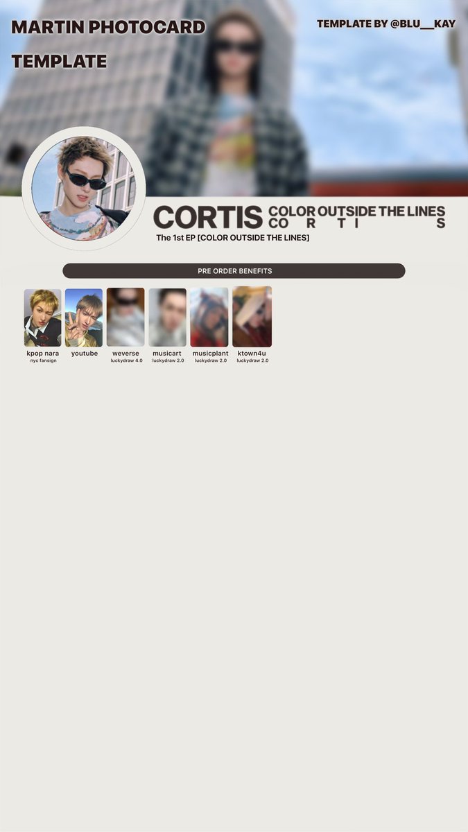 blu___kay's tweet image. 𖤐⭒๋࣭ ⭑. cortis photocard template 
the 1st EP [color outside the lines] ┈─ ★

cortis ‘color outside the lines’ pc template. hope u guys like it ! ☆ ૮꒰•༝ •。꒱ა

t. cortis, color outside the lines, martin, james, juhoon, seonghyeon, sean, keonho, template 포카