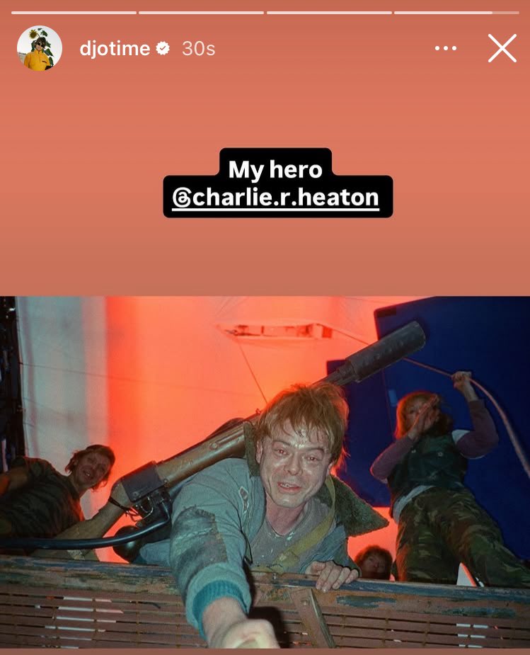 Steve falling to his death but Joe just enjoyed holding his boyfriend’s hand