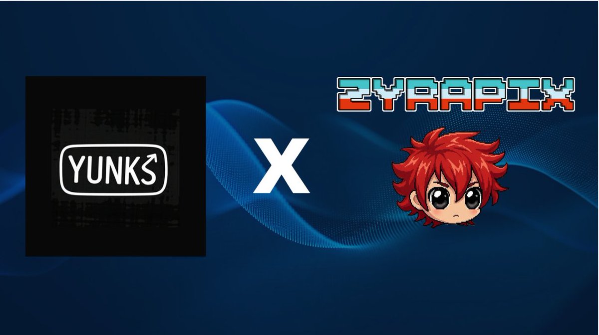 Excited to collab with @yunksclub 

To join:
👑 Follow <a href="/ZYRApix/">ZYRApix</a> &amp; @yunksclub 
👑 Like + RT
👑 Comment