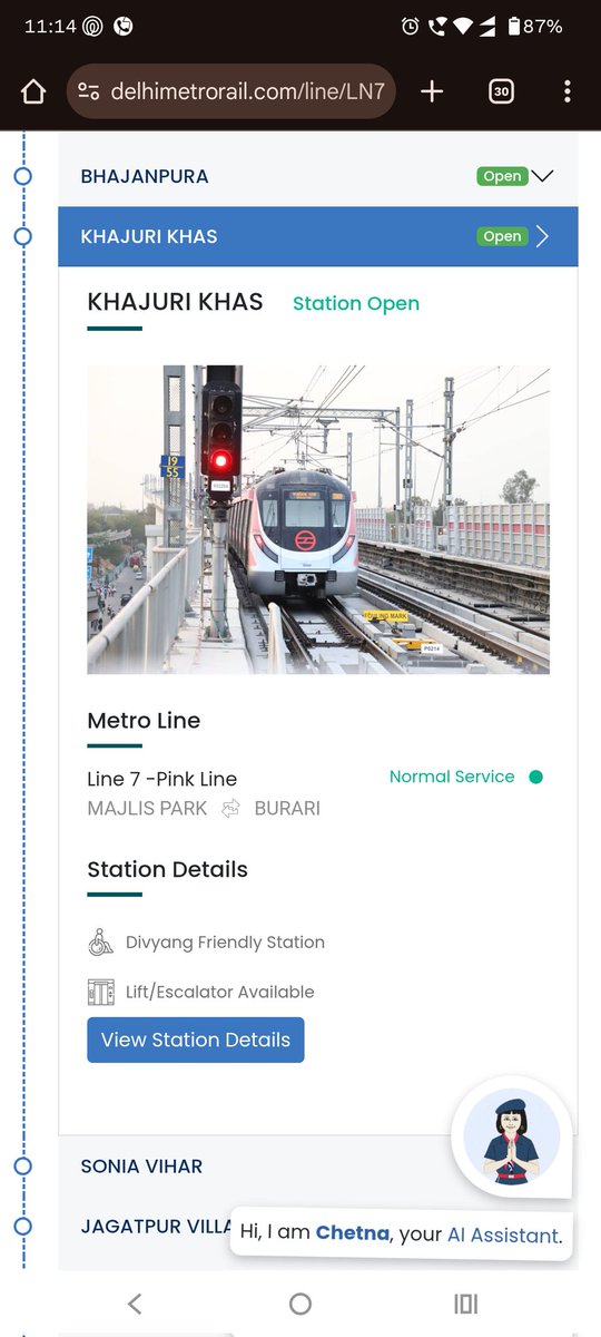 Srk20010915's tweet photo. Is Delhi Metro Phase 4 Pink Circular Line fully operational @OfficialDMRC ? The official site is showing that it is infact operational. Please confirm 🙏 https://t.co/BcX2SMBKqZ