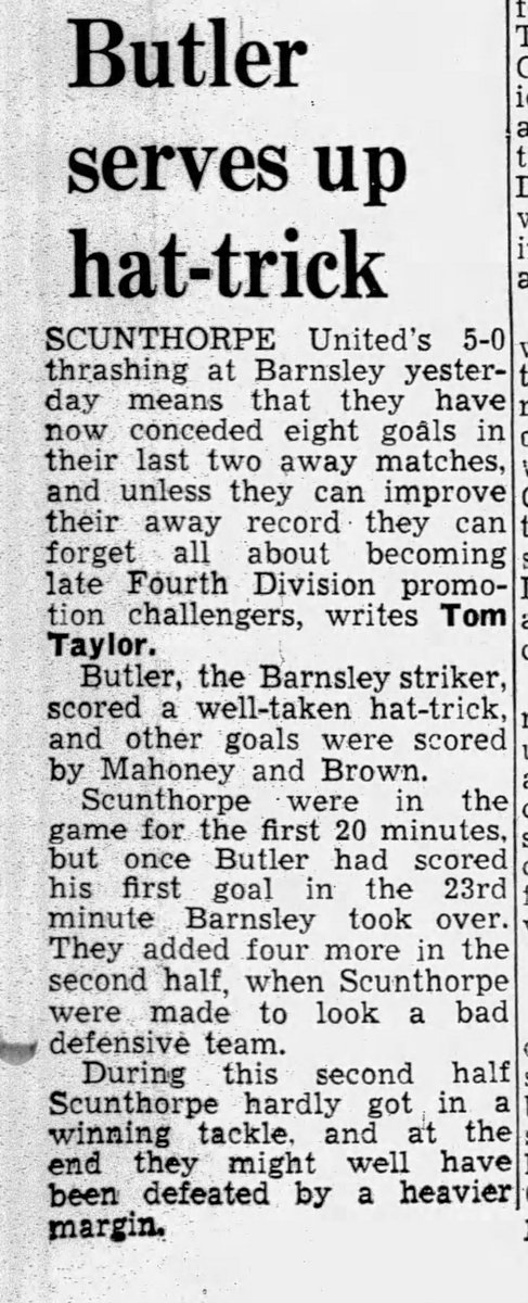 Barnsley FC On This Day in History tweet media
