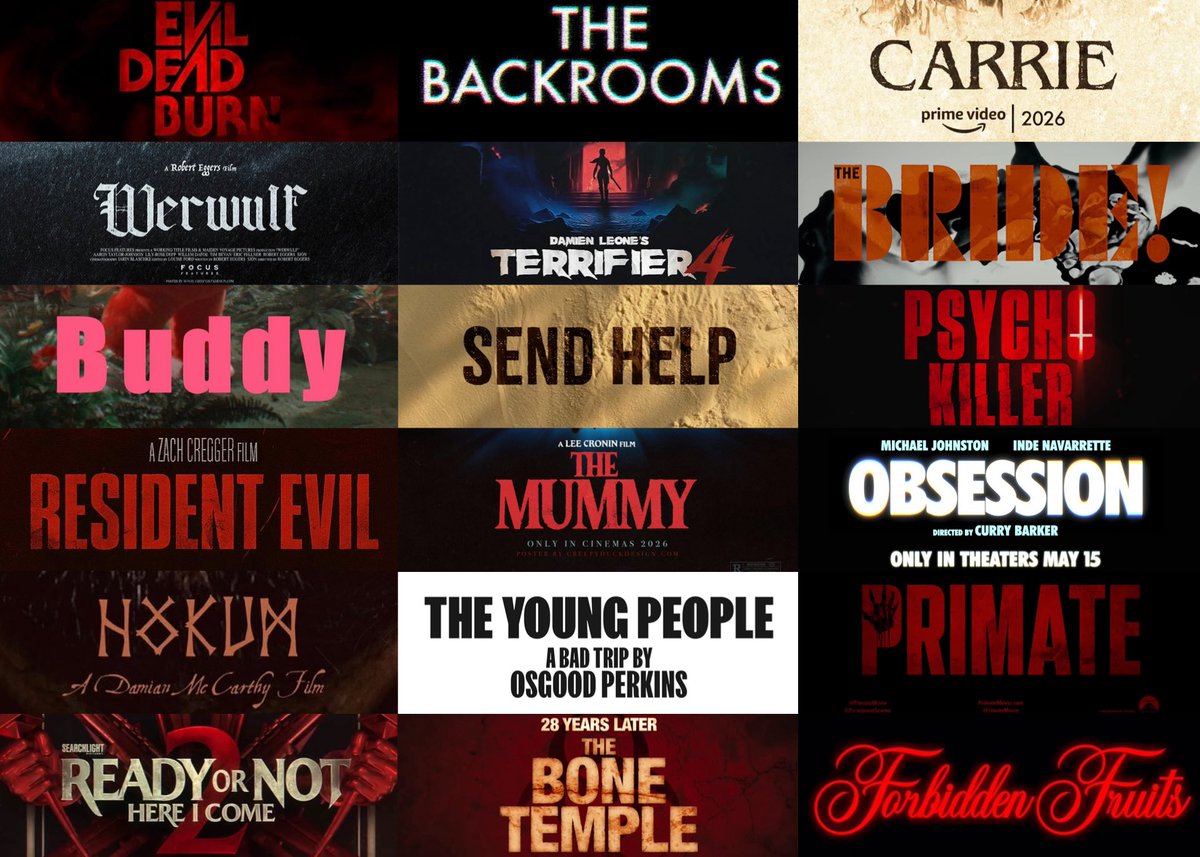 sillierdeadite's tweet image. elite year for horror incoming