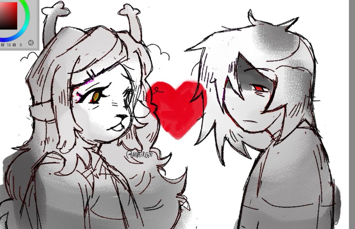 HUAIXGYI's tweet image. first post in the year of our yuri 26 and its #deltarune #kriselle