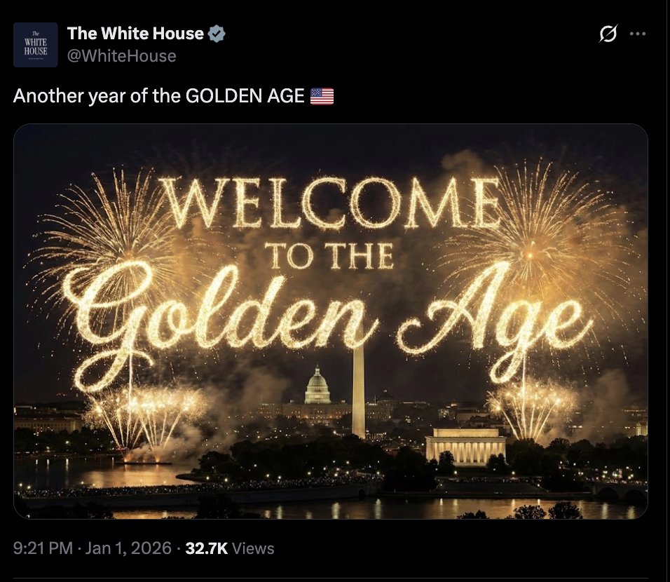 🚨Bureau : "Benvenuti nell'Era d'Oro: il messaggio della Casa Bianca"