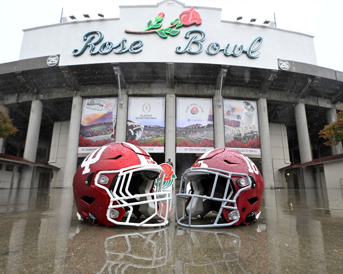 rosebowlgame's tweet image. Pregame Show Cancellation

Due to inclement weather, the on-field pregame show for the 2026 CFP Quarterfinal at the Rose Bowl Game presented by Prudential is cancelled. We apologize for any inconvenience this may cause and appreciate your understanding. Field conditions and…