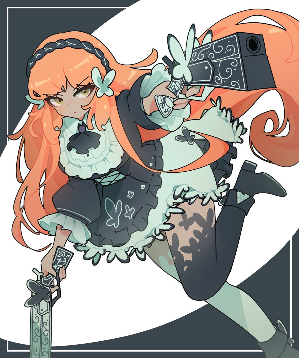 solemn lament ishy 🧡 idk why i pictured her fit to be all frilly sorry #limbuscompany