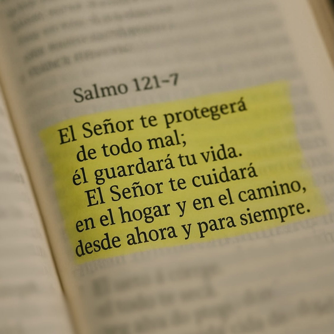 Salmos 121 ❤️