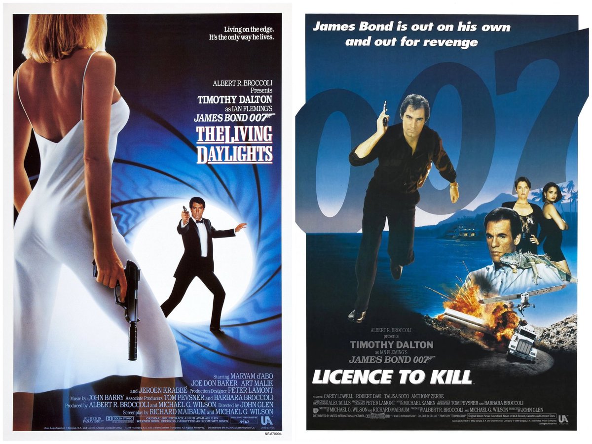 GRCinemaTicket's tweet image. The Living Daylights (1987) or licence To Kill (1989) ??