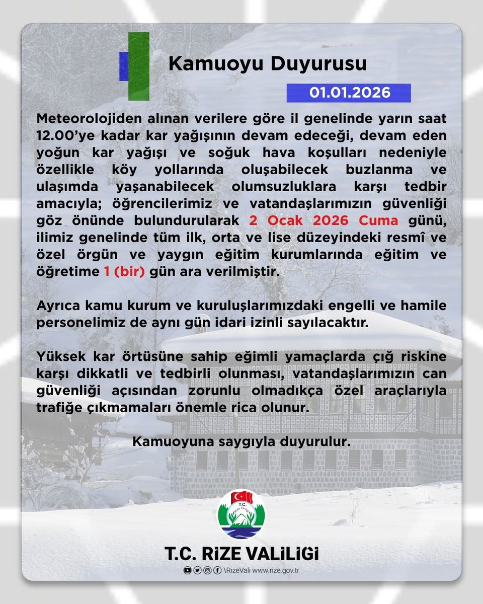 Sevgili gençler; 
hafta sonuyla birlikte bu üç günlük arayı derslerinize çalışarak, kitap okuyarak ve eğlenerek geçirmenizi diliyorum. 
İyi tatiller…. ☕️ 📖