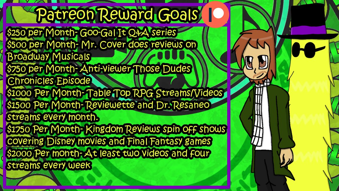 ThoseHat's tweet image. It's a New Year and a new chance to renew my resolution to make content creation into a full time job! 2025 was a rough year, but if there was a silver lining, it's that I learned the below goals are ABSOLUTELY doable! Check out the links below to see how you can help!