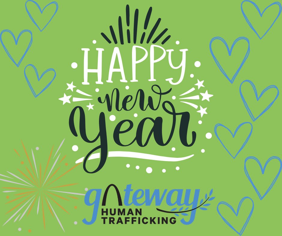 Happy New Years from the GAHT family to yours! 

#GAHTMO #EndHumanTrafficking