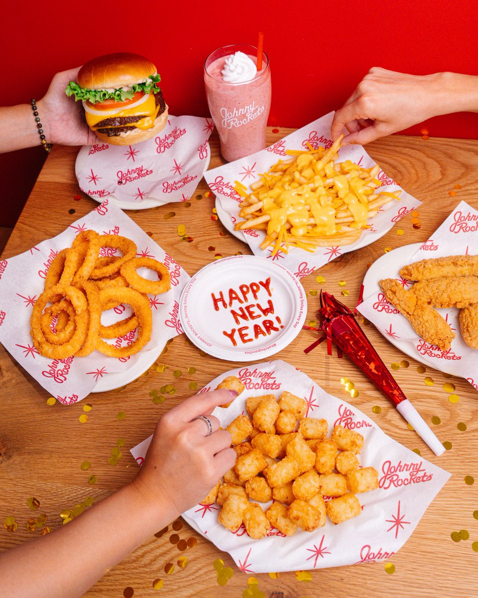 Serving up the most delicious way to start the new year! 🎊🍔 Happy 2026! 🥳