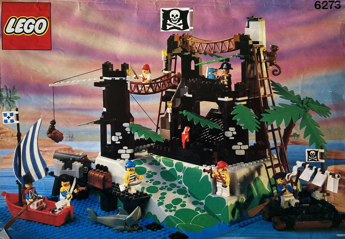 I would like to live among the Lego pirates from 1989.