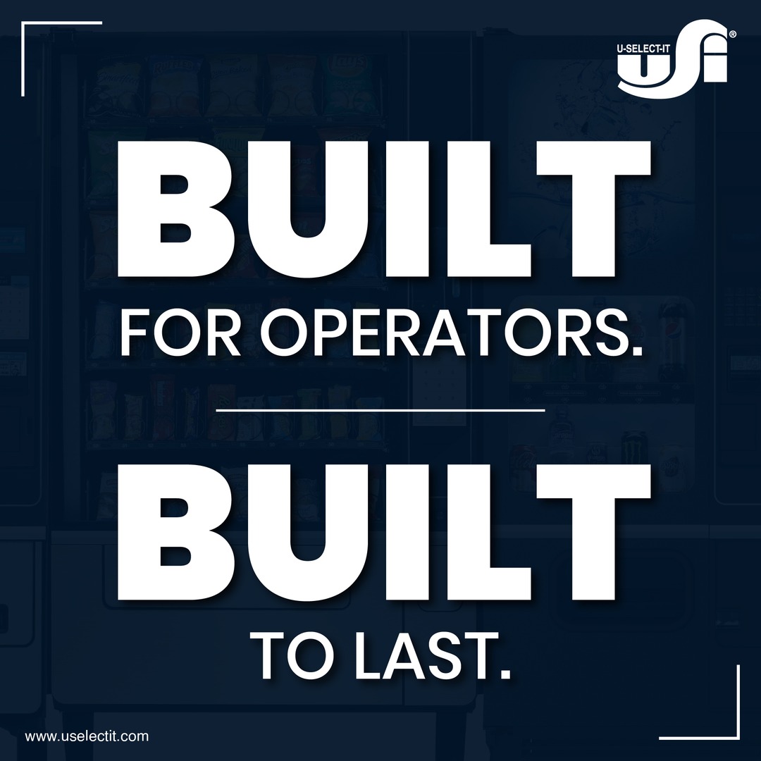 U-Select-It delivers vending and self-service solutions designed to help operators manage locations efficiently and keep machines running reliably.

👉 Learn more about U-Select-It’s vending solutions: uselectit.com 

#USelectIt #VendingSolutions  #VendingEquipment