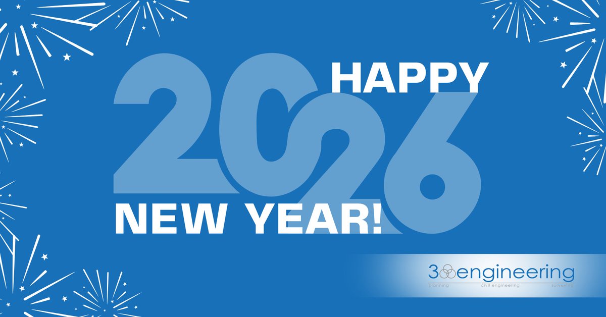 3engineering's tweet image. Wishing everyone a Happy New Year from 3 Engineering! Thank you for your trust and partnership in 2025. We're looking forward to another year of growth, collaboration, and impactful projects in 2026!

#HappyNewYear #2026 #3Engineering #CivilEngineering
