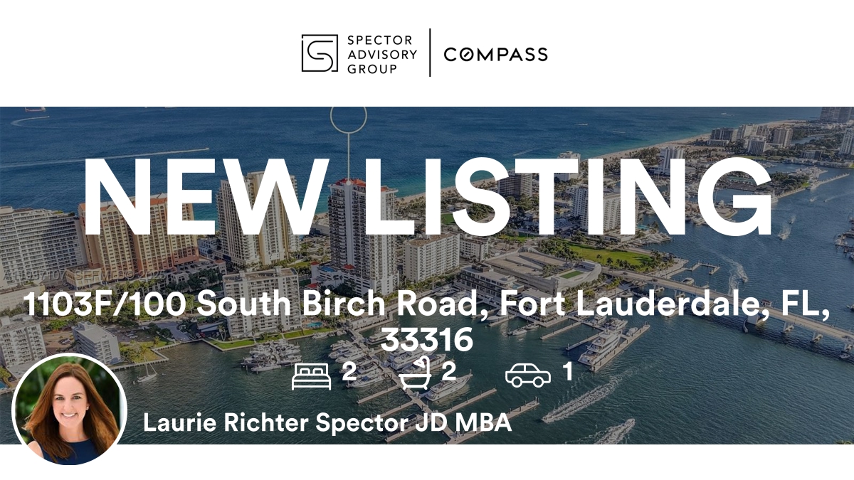 FLLProperties's tweet image. 🛌 2 🛀 2 🚘 1
📍 1103F/100 South Birch Road, Fort Lauderdale, FL, 33316

My latest listing.
Real Estate Associate 3335583
rma.reviews/e9sjnc1rgv8f

...
#realestate #Compass #CompassFlorida #SpectorAdvisoryGroup