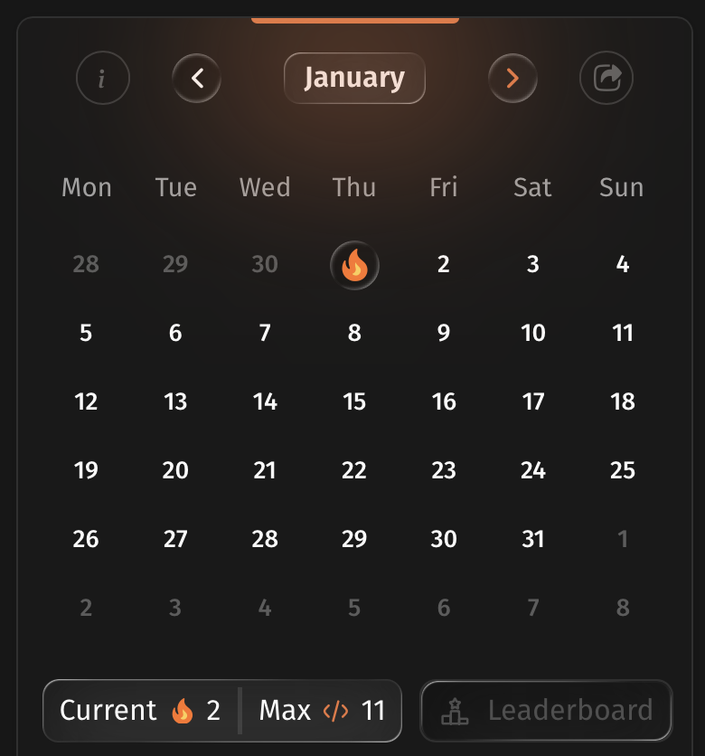 atulpal2200's tweet photo. 🥶 Week - 13 of DSA Winter Arc
No. of Days coded - 59/92 days
Break - 33 https://t.co/7qP2GtyWyD