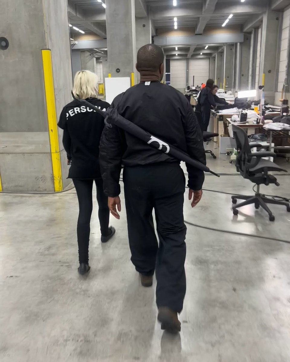 Recent image of Ye with a Samurai Sword 🔥