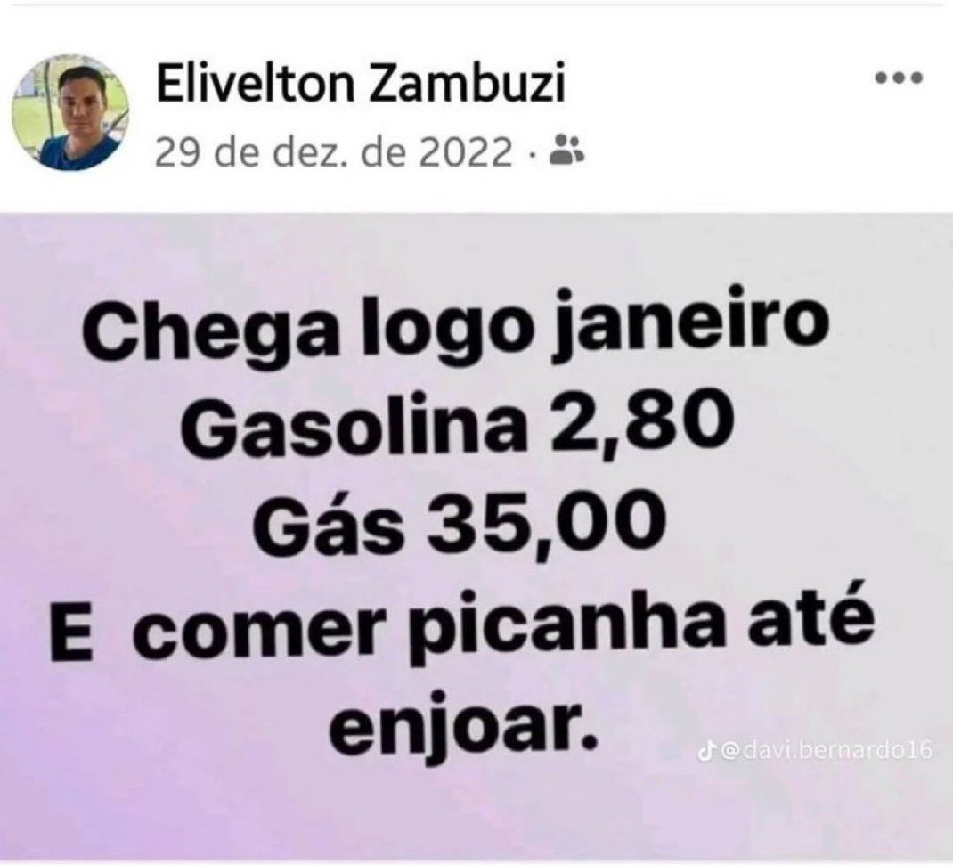 Chegou janeiro rapaziada 🙏🏻