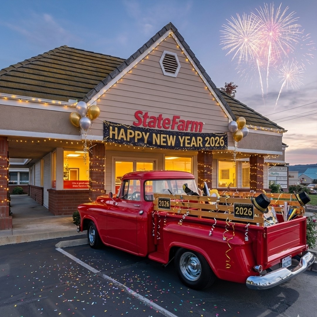 SFAgentRickD's tweet photo. Happy New Year from Rick Douglas State Farm Insurance!  

As we step into 2026, we want to thank all our valued customers for trusting us with your insurance needs. Wishing you a year filled with health and happiness!

 #HappyNewYear2026 #StateFarm

(image created using AI) https://t.co/m0SZNyxWSa
