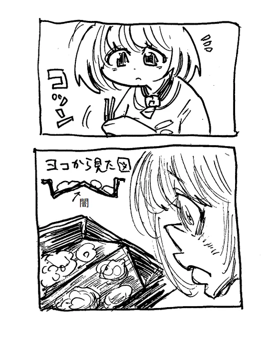 ただし弁当の箱にはスキージャンプ並みの傾斜が設けられており 