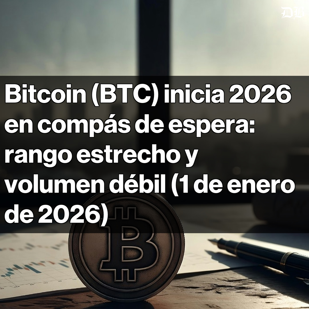 🚨 Bitcoin (BTC) abre 2026 en rango estrecho 🚨 Precio actual: USD  $88,184.51 con ligera variación diaria de -0.11% Volumen diario en USD  $21.52 MMD, un 53.43% por debajo del promedio de